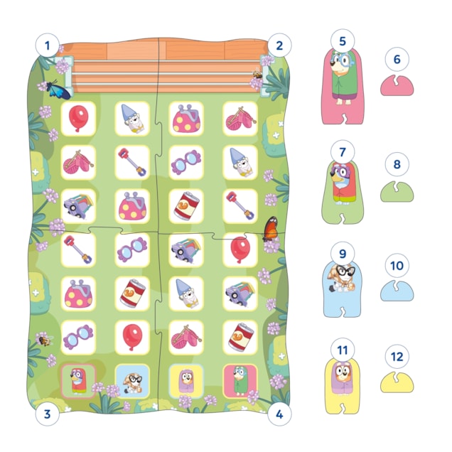 Bluey Grannies Game Misplaced Pieces Bluey Grannies Game Misplaced Pieces