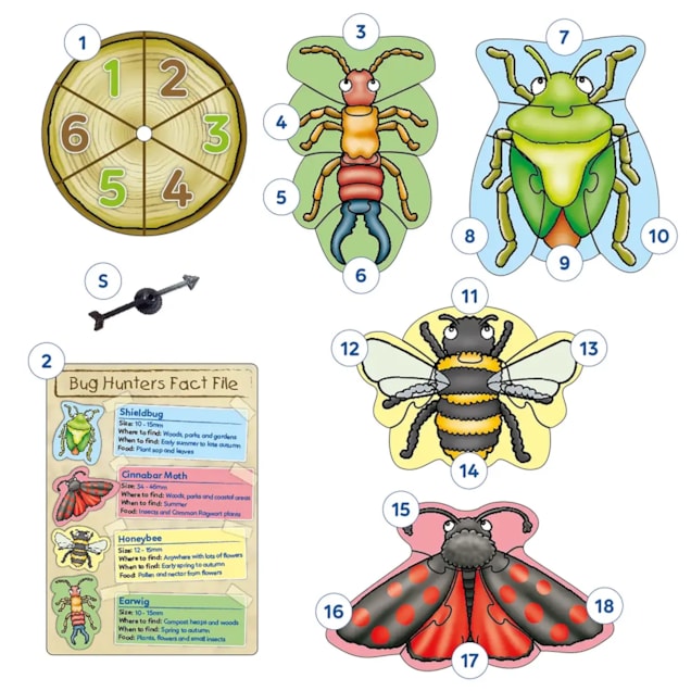 Bug Hunters Game Misplaced Pieces Bug Hunters Game Misplaced Pieces