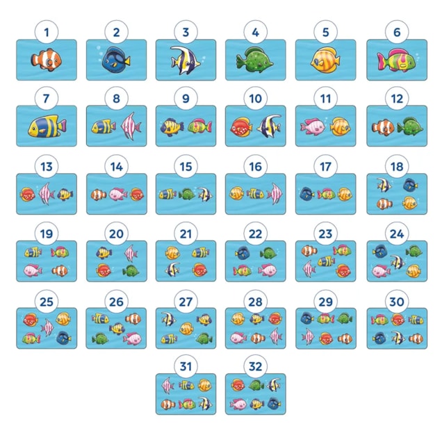 Counting Fish Game Misplaced Pieces Counting Fish Game Misplaced Pieces