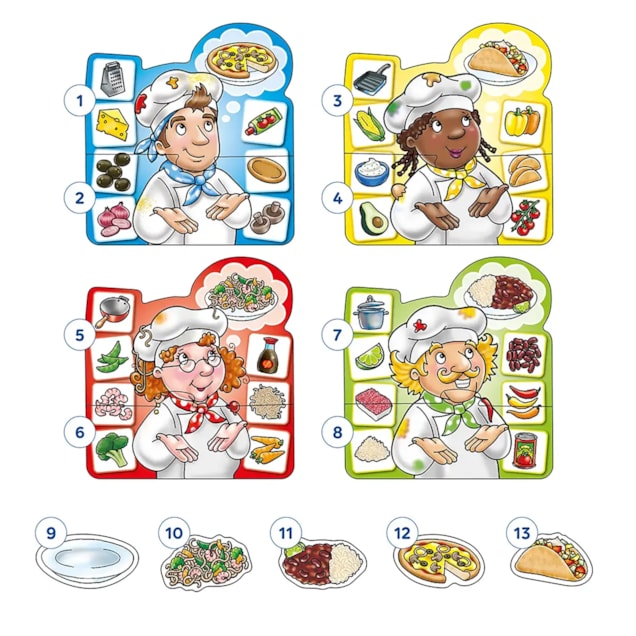 Crazy Chefs Game Misplaced Pieces Crazy Chefs Game Misplaced Pieces