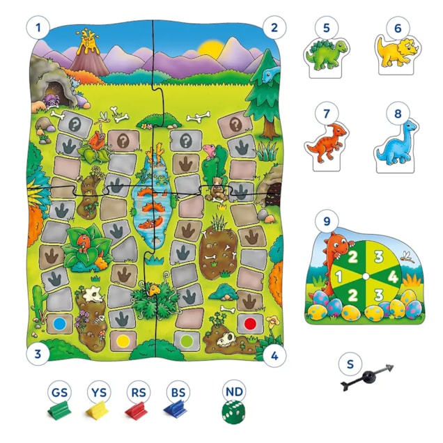 Dino-Snore-Us Game Misplaced Pieces Dino-Snore-Us Game Misplaced Pieces