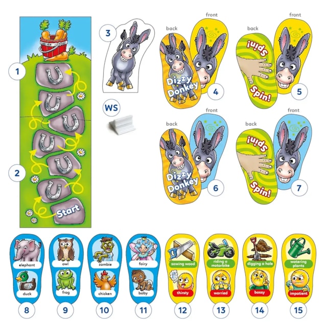 Dizzy Donkey Game Misplaced Pieces Dizzy Donkey Game Misplaced Pieces