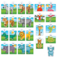Jungle Heads & Tails Game Misplaced Pieces