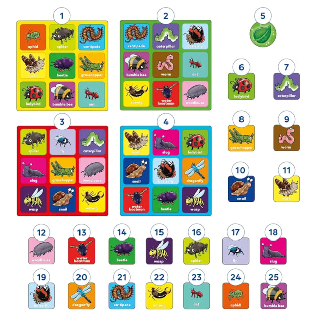 Little Bug Bingo Mini Game Misplaced Pieces Little Bug Bingo Mini Game Misplaced Pieces
