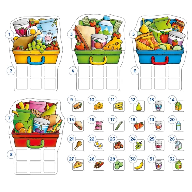 Lunch Box Game Misplaced Pieces Lunch Box Game Misplaced Pieces