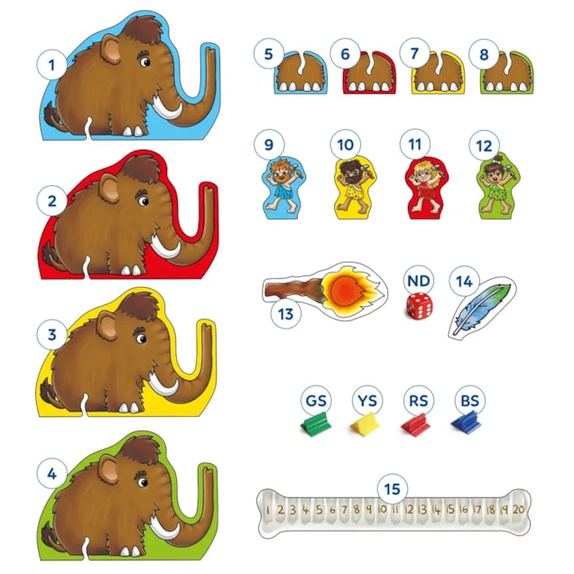 Mammoth Maths Game Misplaced Pieces Mammoth Maths Game Misplaced Pieces