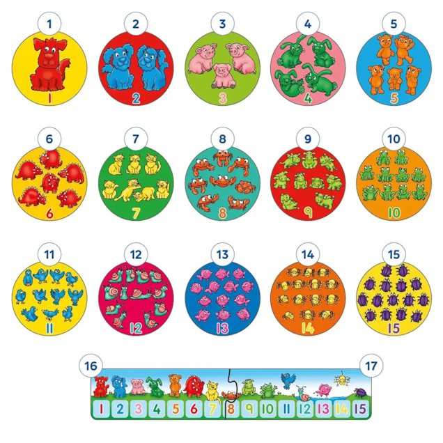 One Dog Ten Frogs Game Misplaced Pieces