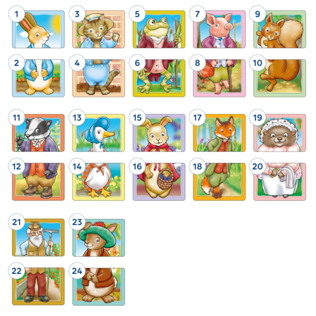 Peter Rabbit Heads And Tails Misplaced Pieces