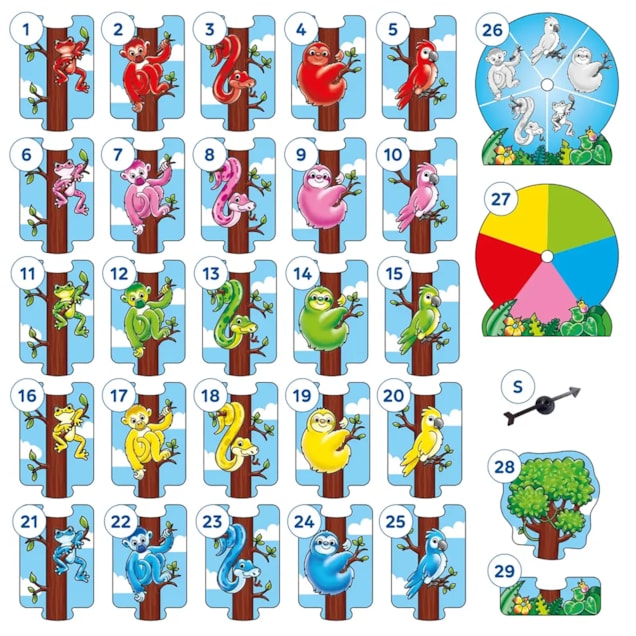 Rainforest Match Game Misplaced Pieces Rainforest Match Game Misplaced Pieces