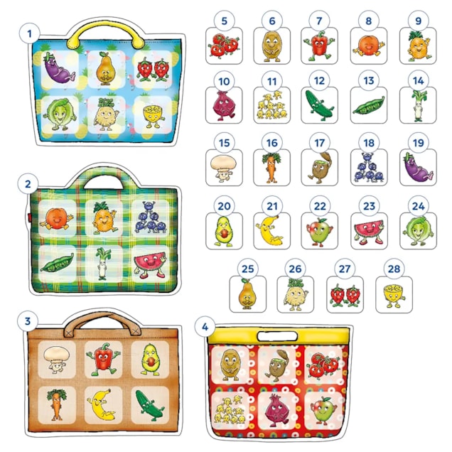 Super Shoppers Game Misplaced Pieces