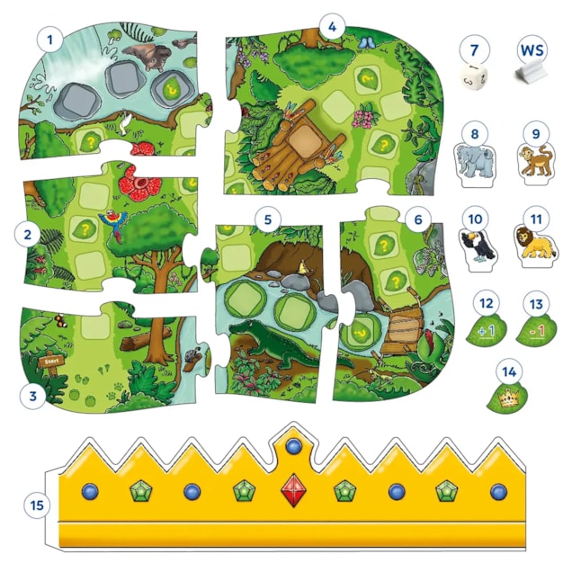 Who Rules The Jungle Game Misplaced Pieces