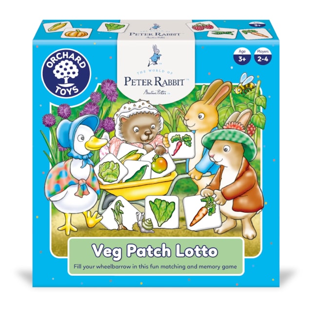 Peter Rabbit Veg Patch Lotto matching and memory game