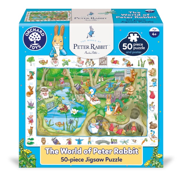 The World of Peter Rabbit 50-piece jigsaw puzzle